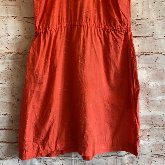 Patagonia 2 coral sleeveless dress elastic waist - Picture 9 of 10